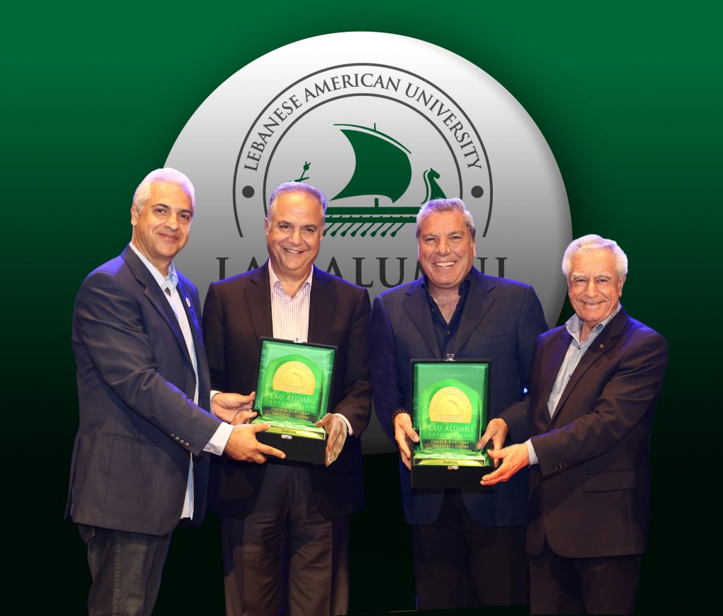Celebrating the Dubai Government recognition of the Achievements of Lebanese Talents - 